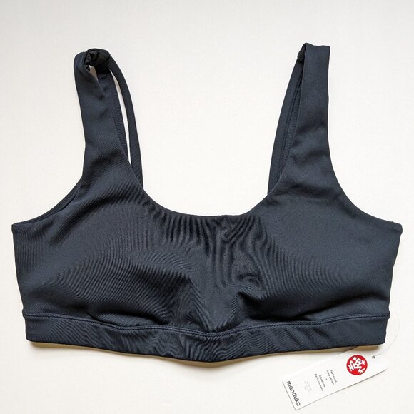 Manduka Presence Bra in Dark Sapphire, size L. NWT - Picture 3 of 8